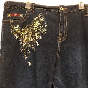 Baby Phat Women’s Plus Size 24 jeans